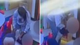 Mother demands answers after video shows son being yanked and dangled upside down by preschool worker