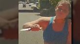 EXCLUSIVE: Dashcam shows man facing knife-wielding woman in SW Portland