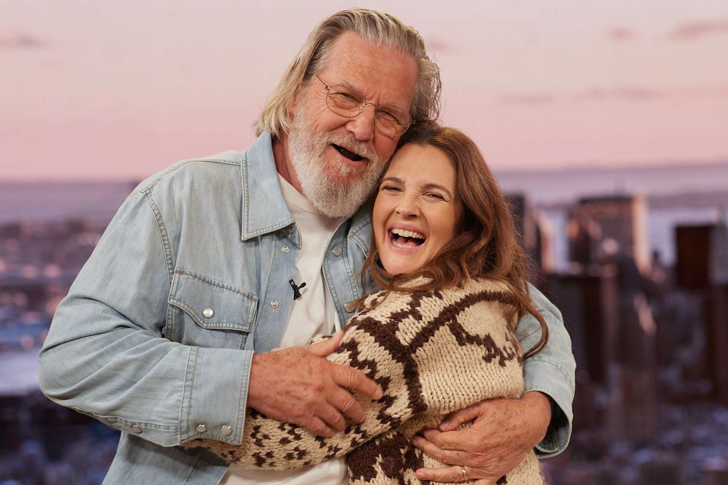 Drew Barrymore Wears 'Big Lebowski' Outfit to Interview Jeff Bridges: 'This Is How I Dress Every Day of My Life'