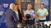 La Federación de Boxeo dona material de entrenamiento para la Policía Local de Murcia