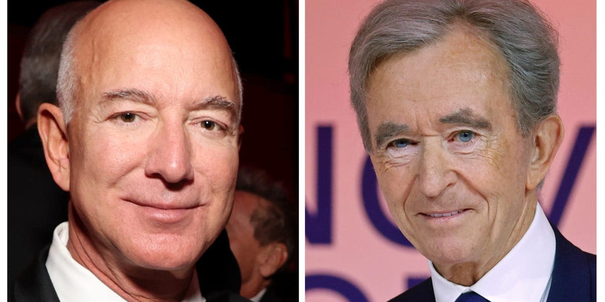 Jeff Bezos dethrones Bernard Arnault to reclaim crown of world's richest person