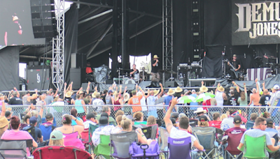 Concertgoers enjoy two day Dam Jam festival in new Goddard location