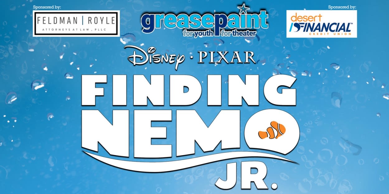 Greasepaint Theatre to Present Disney and Pixar's FINDING NEMO JR.