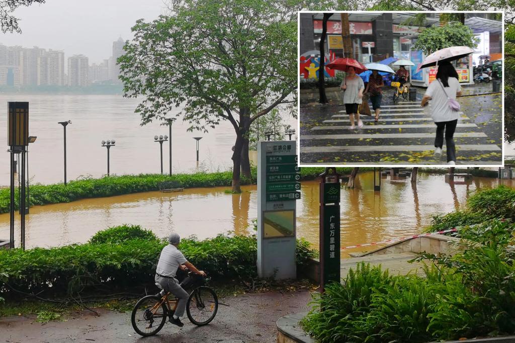 Massive river flooding expected in China’s Guangdong province, threatening millions