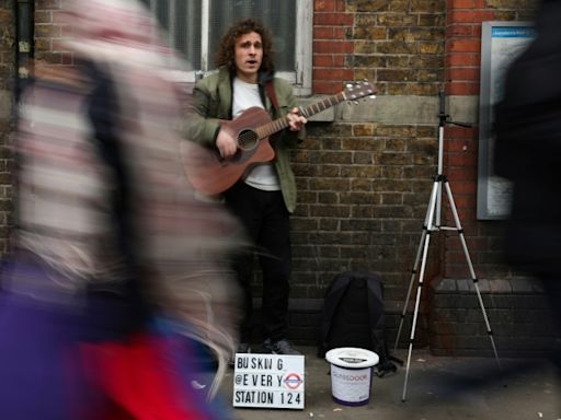 Sound of the Underground: the busker aiming to play every London Tube stop