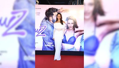 For The Bad Newz Premiere, Triptii Dimri's Sheer Draped White Dress Only Gave Good News To Fashion Fans