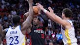 No Butler and not much of a shot for Heat in 113-92 loss to Curry, Warriors