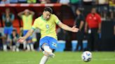 Arsenal star scores Brazil penalty but they suffer elimination