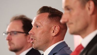 'Forget about formations!' Inside Craig Bellamy's first public appearance as Wales boss