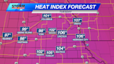 Still hot with widely scattered severe potential in eastern Nebraska