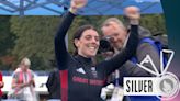Paris 2024 Olympics video: Anna Henderson wins silver in women's time trial for Team GB
