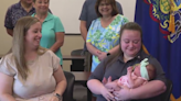 Cumberland County dispatcher awarded for helping to deliver baby