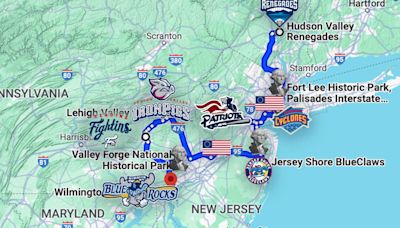 This revolutionary Minor League road trip salutes General George Washington