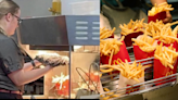 Shocking Video Shows McDonald's Worker Drying Dirty Mop Under French Fry Heat Lamp