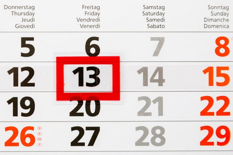 Wait, it's Friday the 13th? Why we fear this date so much