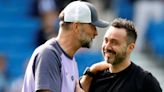 'I couldn't coach that': Klopp praises De Zerbi's impact at Brighton