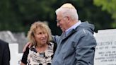 Amy Winehouse's parents visit her grave on 13th anniversary of death