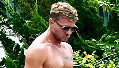 Ryan Phillippe Shares Shirtless Photo of Himself Admiring a Garden: 'My Hibiscus Mad Lovely'