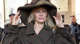 Pamela Anderson Goes Makeup-Free at Paris Fashion Week