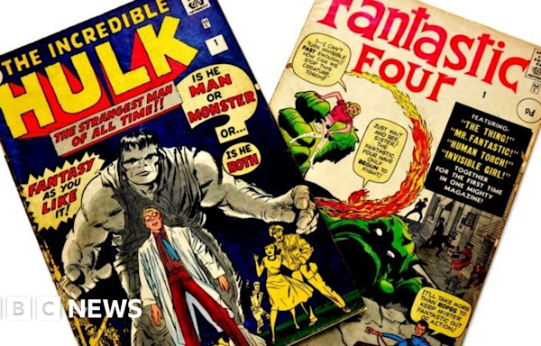 Vintage Marvel Hulk and Fantastic Four comics sell for £12,000