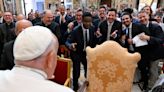 Pope Francis Hosts Chris Rock, Julia Louis-Dreyfus, Stephen Colbert and Jimmy Fallon in Comic Conclave