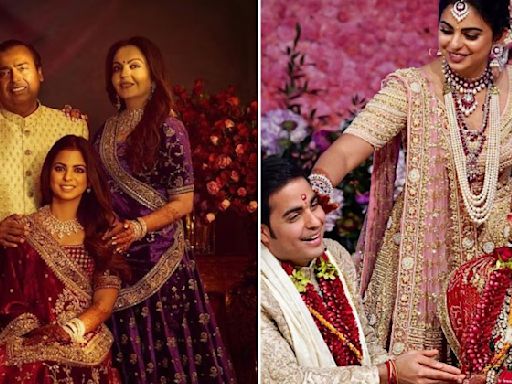 Do You Know How Much Money Mukesh And Nita Ambani Spent On Akash, Isha, And Anant's Weddings?
