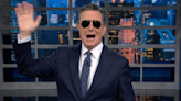 ‘The Late Show’s Stephen Colbert Thanks President Biden For Exiting Presidential Race By Retiring His Aviators