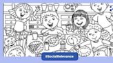 Brain teaser: Can you find the hidden clock among these kid's enjoying pizza?