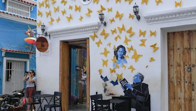 Tras las huellas de García Márquez en el barrio Getsemaní de Cartagena de Indias