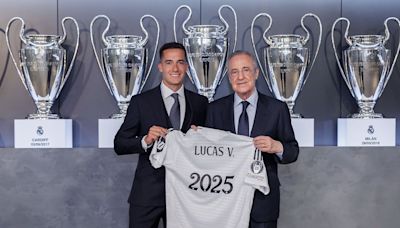 Oficial: Lucas Vázquez, 2025