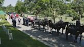 Return of horse-drawn caissons to Arlington National Cemetery faces extended delays