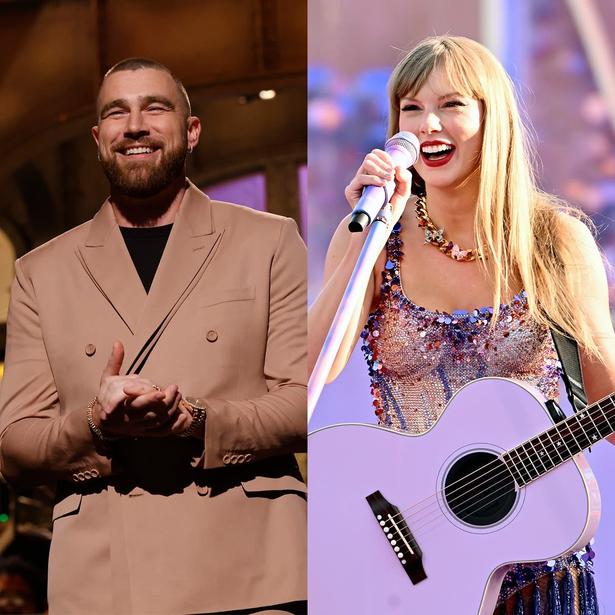 Taylor Swift Seemingly Serenaded Travis Kelce With Meaningful Mashup
