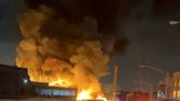 Catastrophe averted as massive fire near a New Jersey chemical plant is contained