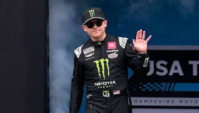 Ty Gibbs takes the top spot at Pocono Raceway in search of his first NASCAR Cup victory