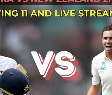 Sri Lanka vs New Zealand 2nd Test playing 11, live timings, streaming