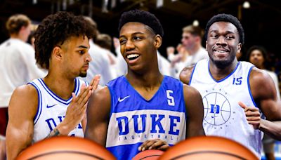 Dereck Lively II, RJ Barrett make awesome Duke basketball move