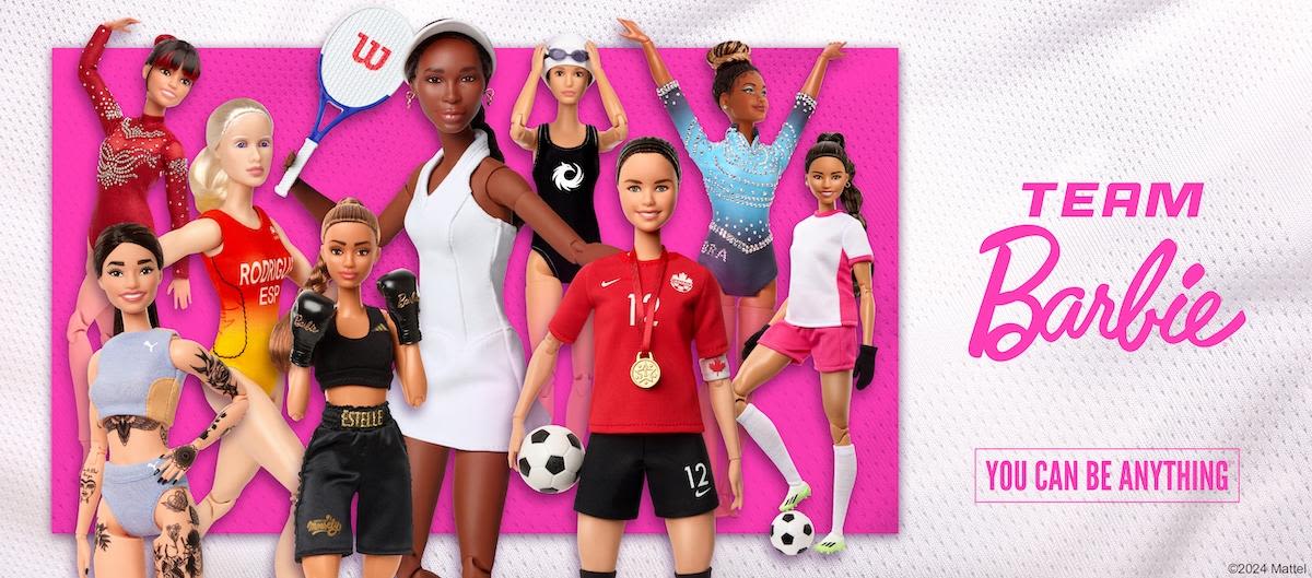 Barbie honors Venus Williams and 8 other athletes with dolls in their likeness