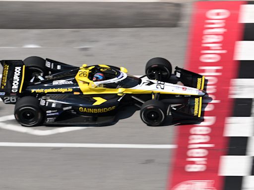 Race recap: Colton Herta wins IndyCar Series at Toronto; Santino Ferrucci OK after going airborne