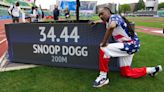 Snoop Dogg delivers mic drop moments at US trials as 52-year-old runs 200m in 34.44 seconds