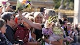 Earl and Countess of Wessex speak to well-wishers outside Buckingham Palace