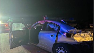 Ohio Highway Patrol trooper injured in turnpike crash