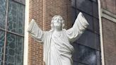 New Orleans police investigating vandalism of statue at a Catholic church