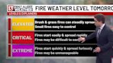 FIRST ALERT FORECAST - Red Flag Warning triggers a First Alert Action Day tomorrow