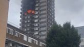 Fire rages from 15th floor of east London high-rise tower block