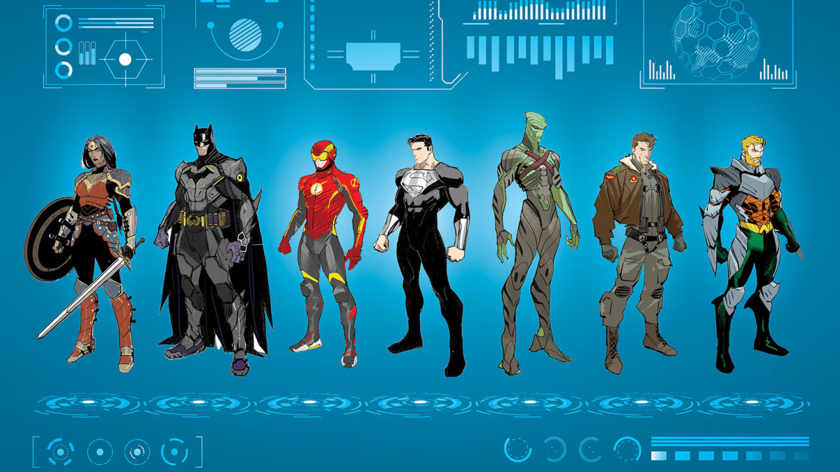 DC Superheroes Redesigned With Armor, New Costumes
