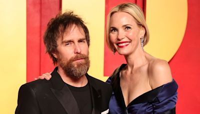 Leslie Bibb Watched Partner Sam Rockwell 'Twirl Madonna Around Like a Dreidel' Dancing at 'Epic' Party