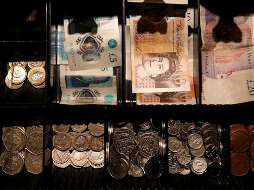 Sterling steady at one-month highs as Powell remarks dent dollar