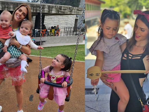 Claudia Álvarez presume a sus hijos en nuevas fotos: así se ven Kira, Clío y Billy