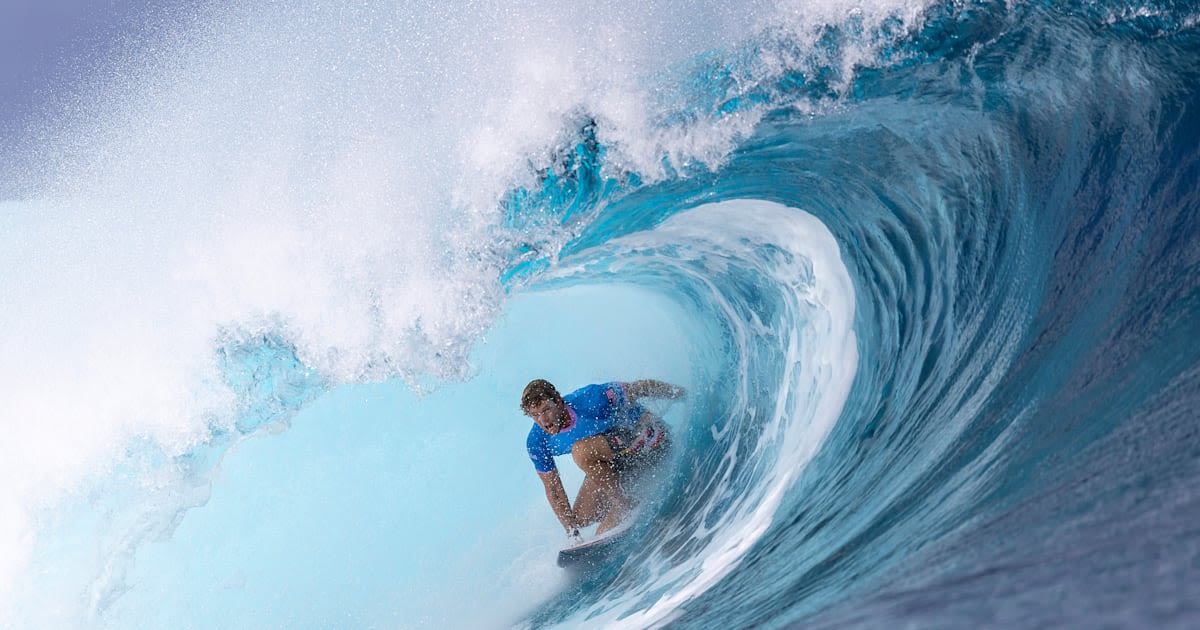 Surfing: USA's John John Florence leads eight men advancing from round one at Teahupo’o Olympic venue