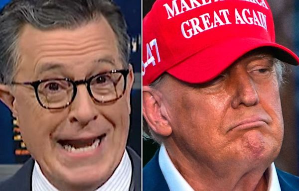 Stephen Colbert Spots A Very Revealing Shift In Trump's Latest Rally Rant